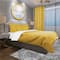 Designart 'Luxury Golden Floral Glam Duvet Cover Set